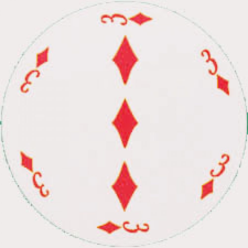 Three of Diamonds