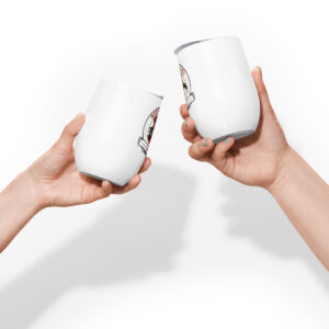 Wine tumbler – Pink Nose