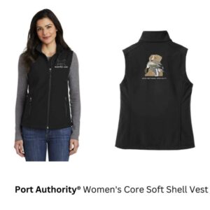 Women’s Soft Shell Vest – Embroidered