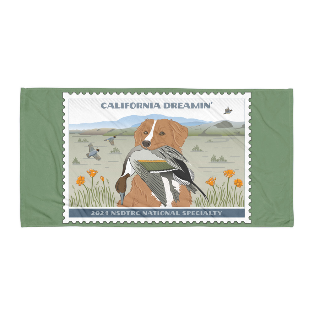 Towel - Stamp 2024 (Black Nose)