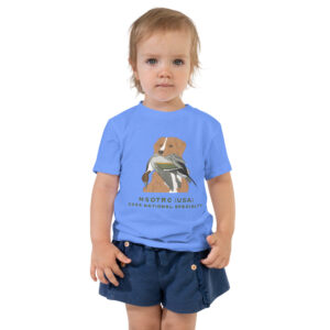 Toddler Tee – Toller w/ Pintail (Black Nose)
