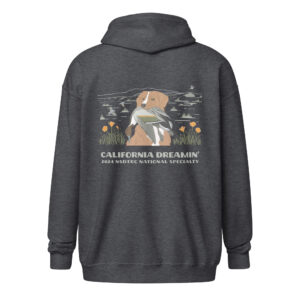 Unisex Hoodie Zip-Up – California Dreamin’
