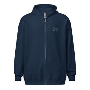 Unisex Hoodie Zip-Up – California Dreamin’
