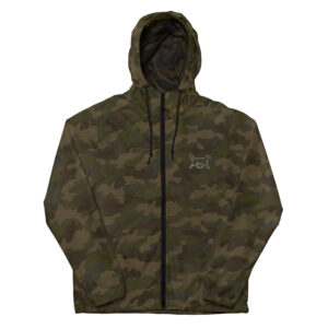 Unisex Field Zip-Up Windbreaker (Black Nose)