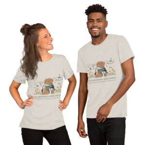 Unisex Tee – California Dreamin’ (Pink Nose)