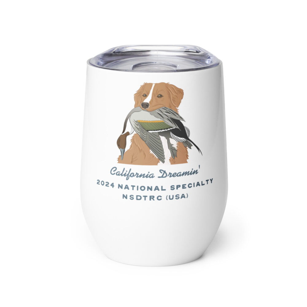 Tumbler - Toller w/ Pintail (Black Nose)