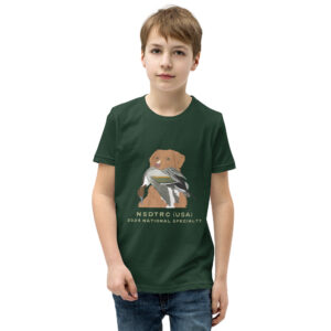 Youth Tee – Toller w/ Pintail (Pink Nose)