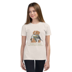 Youth Tee – Toller w/ Pintail (Black Nose)