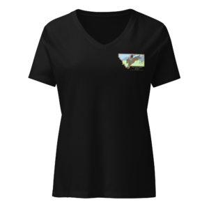 Women’s relaxed v-neck t-shirt